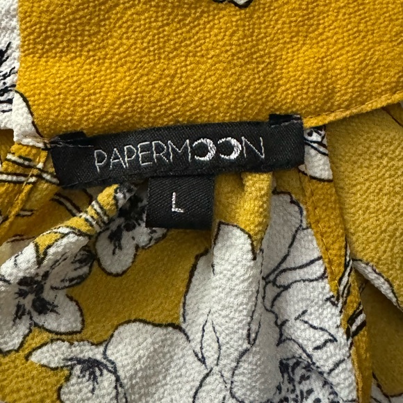 NWOT Papermoon Halter Tie Neck Sleeveless Blouse - Picture 5 of 5